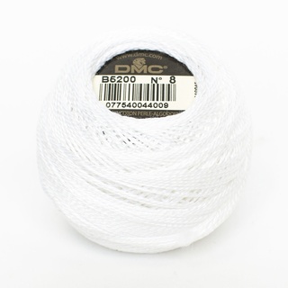 Снежно-белый (B5200 DMC Pearl Cotton #12)