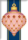 Схема "Ruby Rose Christmas Ornament"