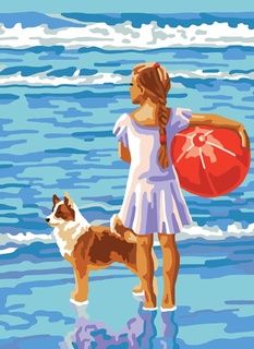 6322 (канва с нанесенным рисунком-схемой Collection D'Art)