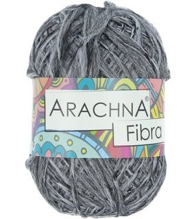 Пряжа Arachna Fibra носочная №08 серый меланж (50 м/200±12 г)