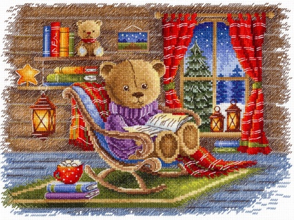 За любимой книгой (20*25 см)